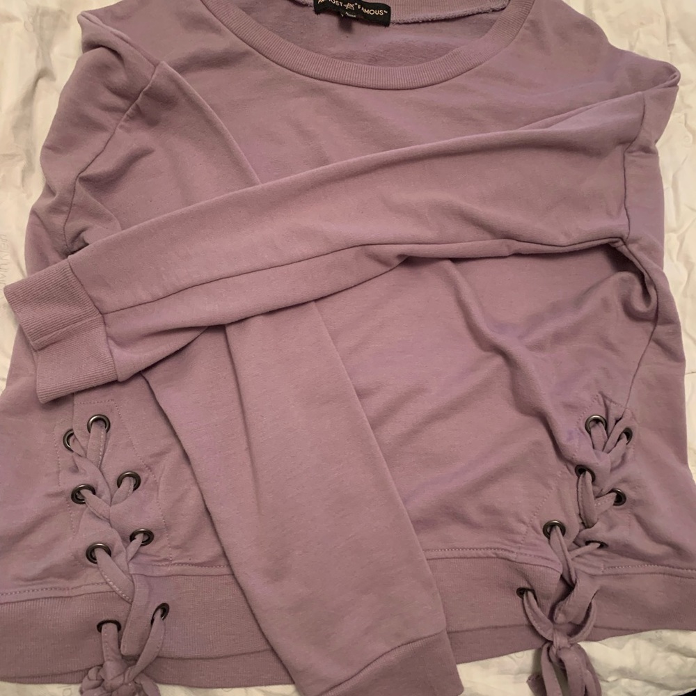 Almost Famous Cropped Sweatshirt